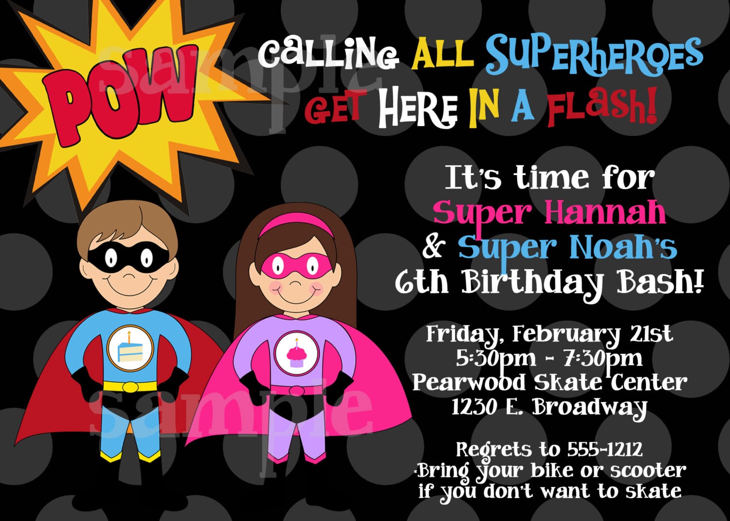Superhero Birthday Invitations â Gangcraft Net